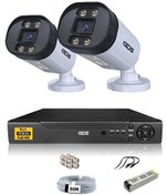 Resim 2 Kameralı Cepten İzle 5mp Lensli 1080p Full HD Su Geçirmez Gece Renkli Full Kamera Seti DS-2032HD-WL-SET2-NOHDD IDS