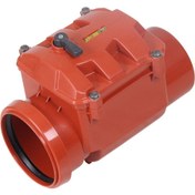 Resim LUX WARES 125 Mm Kilitli Krom Paslanmaz Klapeli Çekvalf 