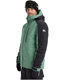 Resim Quıksılver Quiksilver Mission Block Jk Erkek Yeşil Snowboard Ceketi Gnd0 Yeşil 