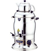 Resim Silver 16 L Çift Demlikli Semaver Inox 