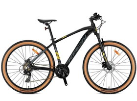 Resim Kron XC 100 29 HD Dağ Bisikleti 2026 - Mat Siyah Sarı / 17 Inc 