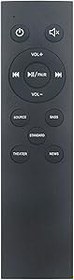 Resim AULCMEET NS-HTSB22 Yedek Uzaktan Kumanda Insignia Soundbar 2.0 Kanal Home Auido Sistemi NSHTSB22 NSSBAR21F20 NS-HTSB22 NS-SBAR21F20 ile Uyumlu 