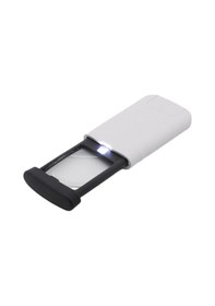 Resim Pull-out Büyüteç Dikdörtgen Taşınabilir Büyüteç Araçları Yaşlı Okuma İçin 1 Led Whıte 4pcs Diğer 
