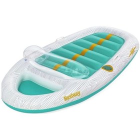 Resim Kayık Şekilli Bardaklıklı Deniz Yatağı 216 Cm X 117 Cm 