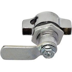 Resim ALETÇANTAM Asma Kilit Takılabilen Mandallı Kelebek Pano Soyunma Çelik Dolap Kilidi -eğri 