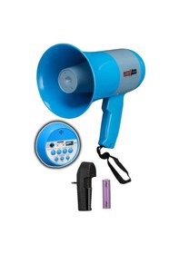 Resim Lastvoice Mgf-50 Usb Şarjlı El Megafon 50 Watt Kayıt Usb Siren Şarj Aleti İçerisinde 