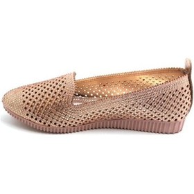 Resim Punto-378004-Bakır Bayan Taşlı Babet Yeni Ürün 