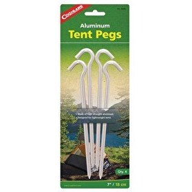 Resim Coghlans 18 CM 4 Adet Alüminyum Çadır Kazığı 
