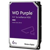 Resim Western Digital PURPLE WD64PURZ 3.5'' 6TB 256MB 5400RPM SATA3 Güvenlik Sabit Disk 