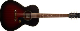 Resim Gretsch 2711100530 Jim Dandy Concert Akustik Gitar (Başlangıç/Orta) | Deep Cherry Burst, Ceviz Klavye, Retro Tasarım, Sıcak Akustik Tonlar 