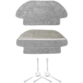 Resim Xiaomi Mop Pro Styj02Ym (Beyaz) Uyumlu Yedek Mop Ve Yan Fırça 