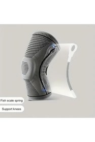 Resim SYNOPE Yumuşak Dolgulu Sporcu Spor Dizliği Egzersiz Bandı Pedi Menisküs Yırtığı İçin Dizlik Bandaj Diz Pedi 