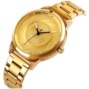 Resim Yingfu Skmei 9210 Moda Erkek İş Kol Saati, Basit Üç Boyutlu Yüzey, Su Geçirmez Altın Kuvars İzle, Adam, Altın Çok Renkli Çok Renkli 