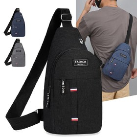 Resim 3 Renk Rahat Oxford Erkek Göğüs Çantası Göğüs Çantası - Omuz Askısı Satchel, Açık Hava Sporları, Seyahat, Dağcılık ve Diğer Çok Amaçlı, Dayanıklı Kumaş, Elde Yıkama, Fermuar Kapatma. 
