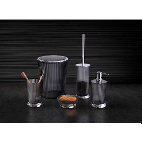 Resim M-sa15-25 Nely Diş Fırçalık Şeffaf Siyah Diğer 