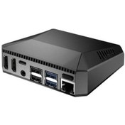 Resim Argon 1 Güvenli Güç Düğmeli Alüminyum Kasa Raspberry Pi 4-4365 