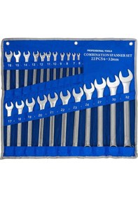 Resim 6104 Kombine Anahtar Takımı 6-32 Mm 22 Parça Bez Çantalı 