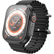 Resim HOCO Y12 Ultra Watch Sesli Görüşme IP67 Su Geçirmez Sport Akıllı Saat (Siyah) 