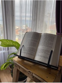 Resim Axolotl Ayarlanabilir Kitap Okuma Standı, Tablet Standı (DUMAN MEŞE) 