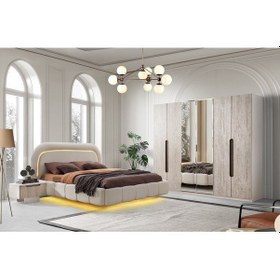 Resim Uludag Mdf Bazalı Yatak Odası Takımı 