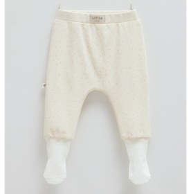 Resim Soft Colour Patikli Bebek Pantolon Ekru 