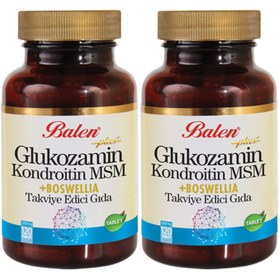 Resim Balen Glukozamin Kondroitin Msm Boswellia 120 Tablet 1200 Mg x 2 Adet 