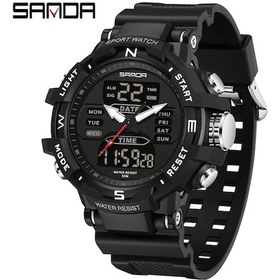 Resim Cloud011 Black Unisex Sportif Minimalist Lüks Digital Alarmlı Akıllı Saat Diğer 