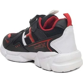 Resim Jagulep Kids Nkt-01 Ft Çocuk Siyah-Kırmızı Günlük Spor Ayakkabı 