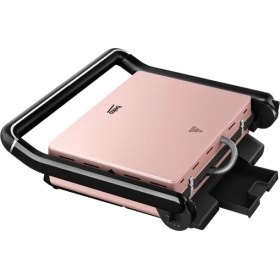 Resim Beko Tm 5046 C Floral Tost Makinesi 2400 W Güçle 6 Dilim Kapasite Pembe Renk 