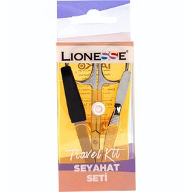 Resim Lionesse Çantalı Mini Manikür Seti 155 - Gratis 
