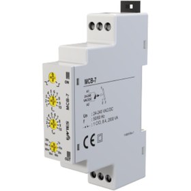 Resim ENTES M4116 Mcb-7 0,1sn,30 Saat Mini Zaman Rölesi 