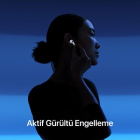 Resim Apple AirPods 4 Aktif Gürültü Engelleme Özellikli MXP93TU/A 