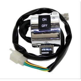 Resim Array Kumanda Komple 125 Znu (Nikel) Sağ (Siyah Düğmeli) 