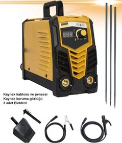 Resim MOONSHOP Pro Alman Seri 200 Amper xÇift Kartlı Göstergeli Beraber Invertör Kaynak Makinası 