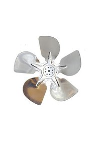 Resim E0000512 Fan Motoru Pervane 200mm 25 Derece Emici 