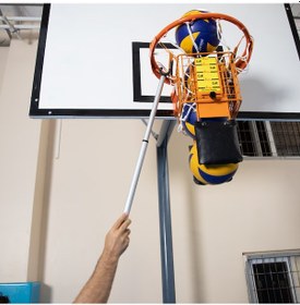 Resim Voleybol Topu Smaç Potası Sarı 