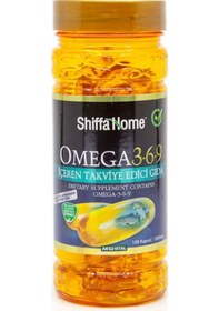 Resim Shiffa Home Omega 3 6 9 Balık Yağı 1000 Mg 100 Softjel Kapsül 