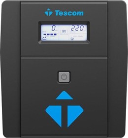 Resim Tescom Leo1500ap 1500va 2x12v/9ah Lıne Interactıve Ups 900020314 