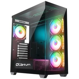 Resim Quantum Gaming Aquargb HY1924 i5-14400F 16 GB 1 TB Nvme SSD RTX5060 Free Dos Masaüstü Oyuncu Bilgisayarı 