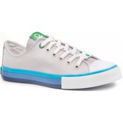 Resim United Colors Of Benetton Bnt 21y 30191 Gri Erkek Ayakkabı Ayakkabı Spor Gri 