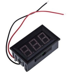 Resim Digital Voltmetre Ac 30-500V 2 Kablolu 