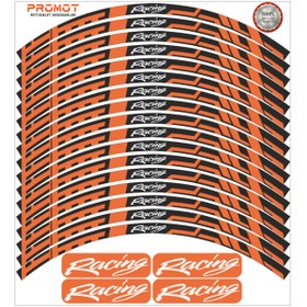 Resim PROMOT Motorsiklet Jant Şeriti Motorsiklet Jant Kaplama Motosiklet Aksesuar Jant Sticker 6 