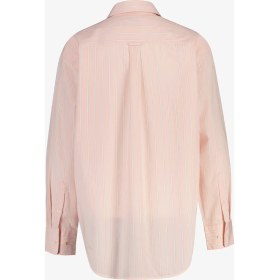 Resim Gant Kadın Pembe Relaxed Fit Çizgili Gömlek 4300609.647 