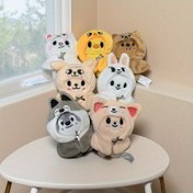 Resim Skzoo pelerinli bebek gri kurt peluş oyuncak, hayvan figürü kolye ucu, Noel doğum günleri ve Sevgililer Günü İçin Hediye, Doğum Günü Hediyeleri,Tatil Hediyeleri,Dekoratif Bebek,Doldurulmuş Hayvan,Yüksek kaliteli dolgu,Dayanıklı Kumaş,Koleksiyonluk Bebek,Tatil Alıcıları,Hayvan Severler 