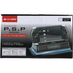 Resim Psp 2000 - 3000 3In1 Işıklı Taşınabilir Hoparlör Light Speakers 