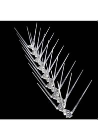 Resim Kuş Koruma Ve Kovma Çiti Beyaz 25 Cm Diken 30 Adet 
