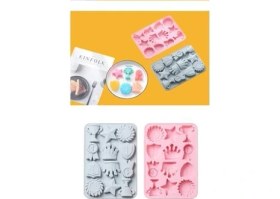 Resim Renklimestore 155- Siliko World Silikon Kek Çikolata Sabun Mum Epoksi Reçine Kalıp 
