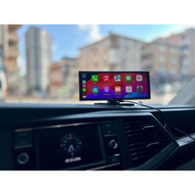 Resim muno 11.26 Inch Araç Carplay Portatif Android Auto Multimedya Tak Çalıştır Kablosuz Carplay 