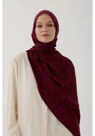 Resim Valentino Orlandi Logo Serisi Monogram Şal - 06244 Kırmızı 