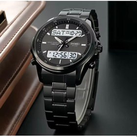 Resim Skmei Dijital Analog Erkek Kol Saati Siyah 